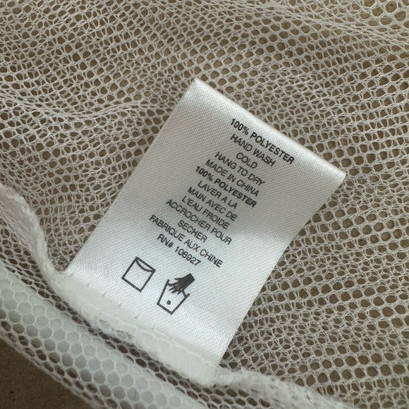 White Sheer Hanging Bedroom Canopy | Kids | Twin Bed | Dreamy | Bed Tent - Picture 3 of 5